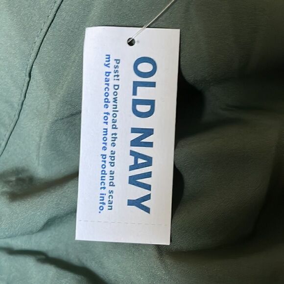 OLD NAVY StretchTech Cropped Zip Bomber Jumpsuit, Green, Size 4X, style #724953 - Picture 10 of 12